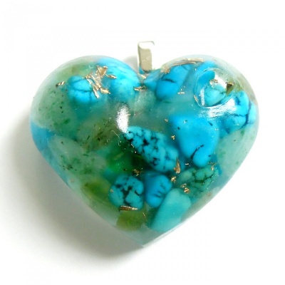 Orgonit přívěs - peníze, láska, štěstí, odolnost vůči stresu