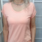 Tričko - barva meruňková, velikost M - ZVÝHODNĚNÁ CENA