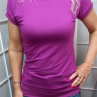 Dámská tričko - malinová barva (viskóza) AKČNÍ CENA DO 31.1.
