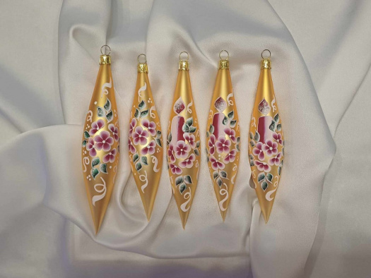 Vánoční ozdoba raketa