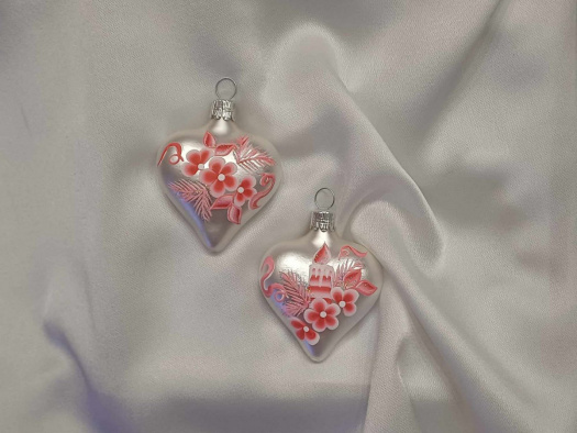  Vánoční ozdoby - srdce