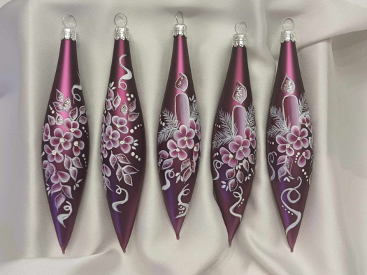 Vánoční ozdoba raketa