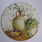 Dno pro pedig č.14 - kruh 16 cm - olivy