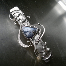 Spona Almira   (opál dendritický)