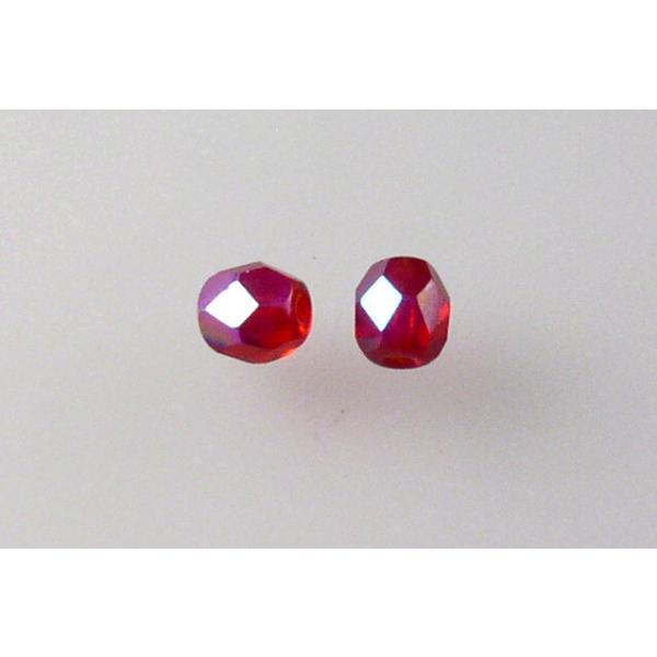 Broušené korálky 4mm - 30 ks