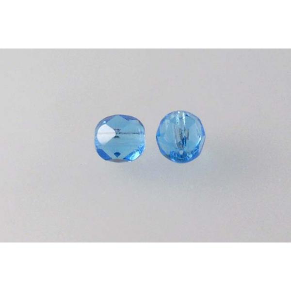 Broušené korálky 6mm - 6 ks