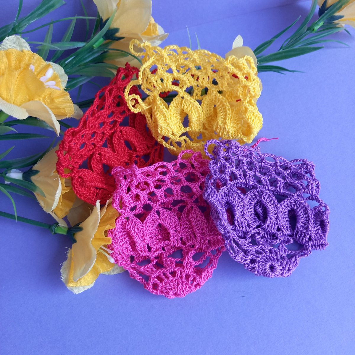 Návleky na vajíčka č.8 - obloučky, barevné