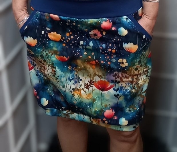 Sukně - louka (bavlna)