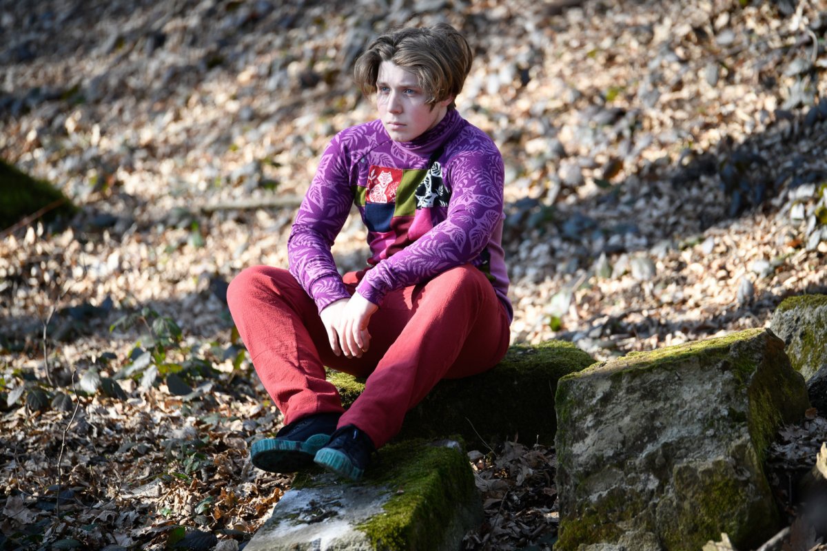 Pánské lněné kalhoty