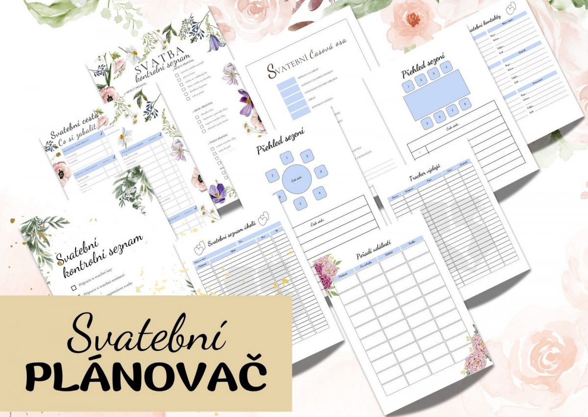 Svatební plánovač Pdf k tisku