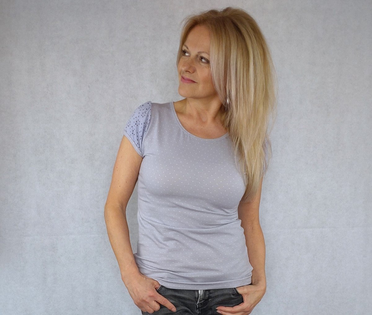 Tričko s madeirovými rukávky