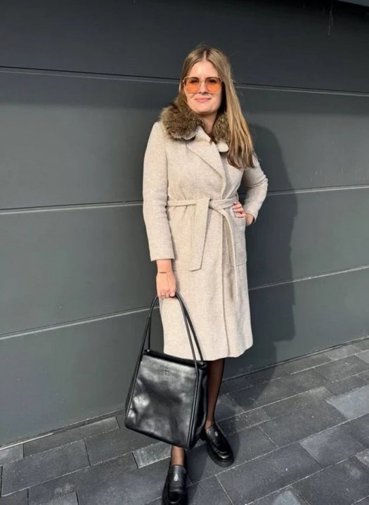 Kožená taška JULIE - černá