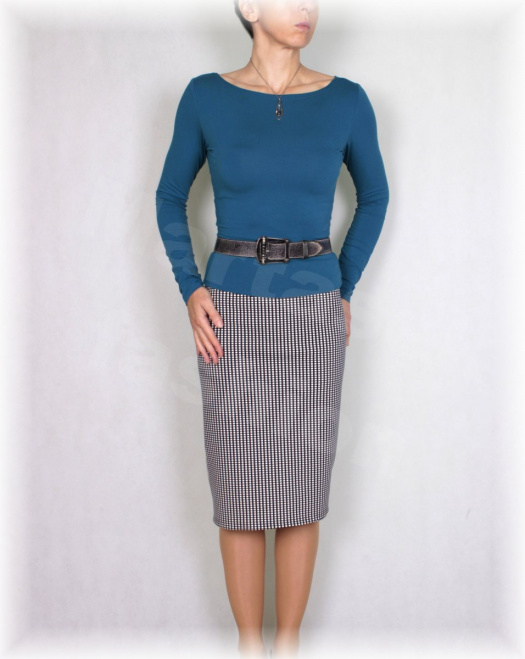 Sukně luxusní úplet podzim-jaro vz.672