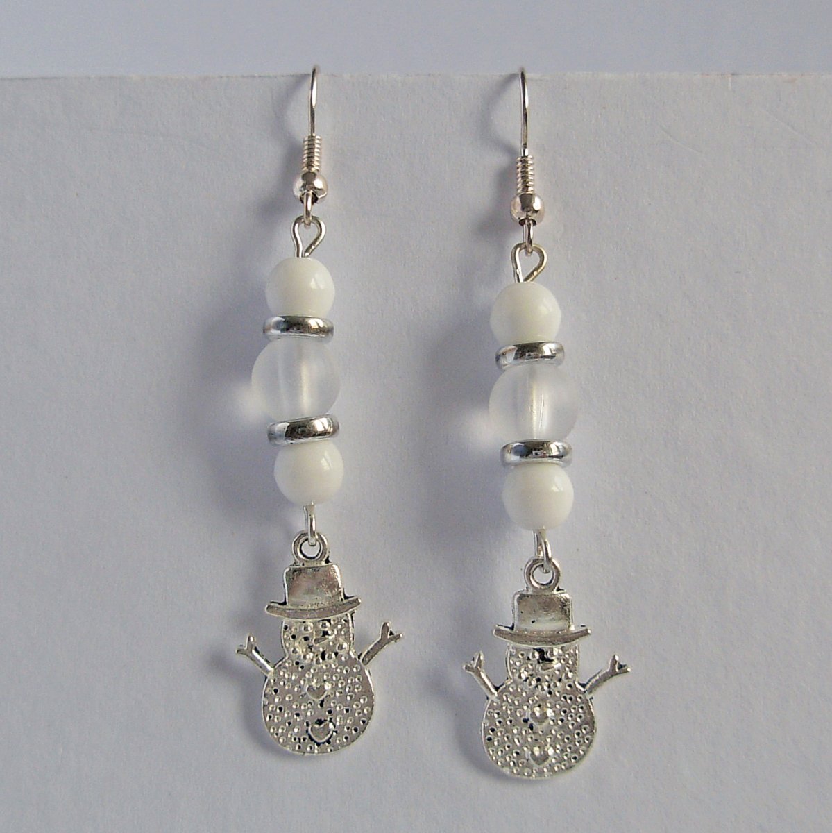 Náušnice Sněhuláci (1276)