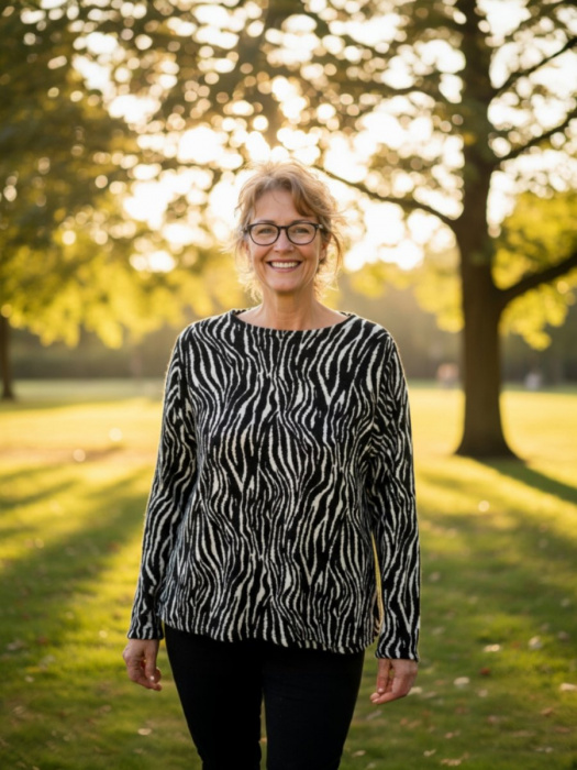 Dámská halenka zebra XL