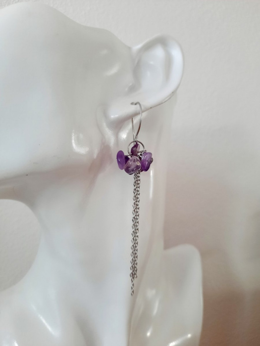 AMETYSTOVÉ řetízky..
