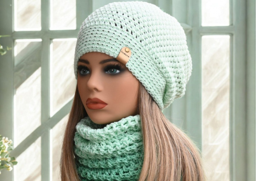 Čepice a nákrčník 2696