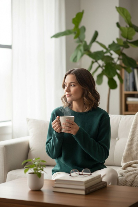 Dámská fleesová mikina - zelená