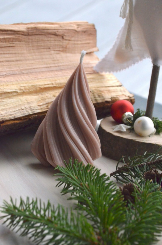 Sójová svíčka - Stromek Hnědá