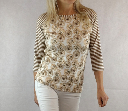 Tričko raglánové také s dlouhým rukávem