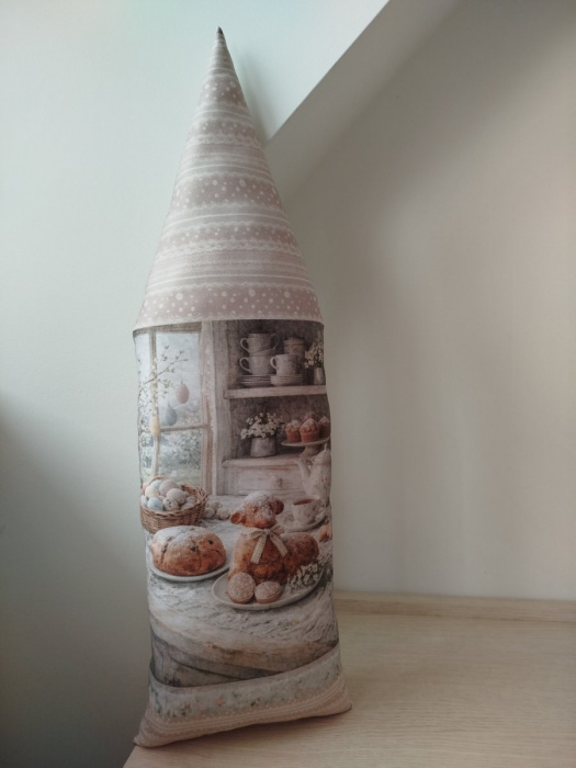 Dekorační polštářek domeček