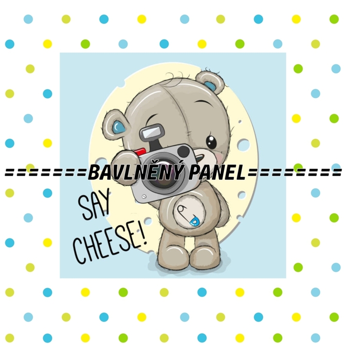 BAVLNĚNÝ PANEL 25 x 25cm RO-2