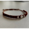 Náramek Shamballa s korálky