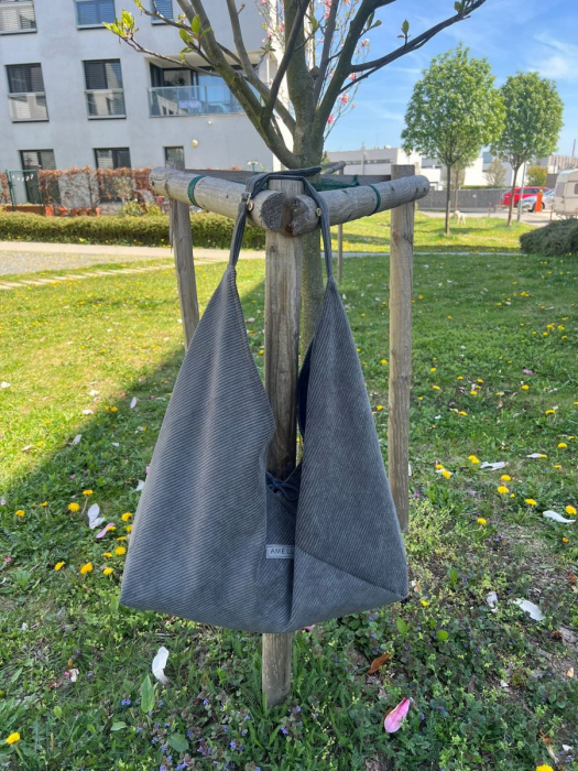 Kabelka Maja - šedá
