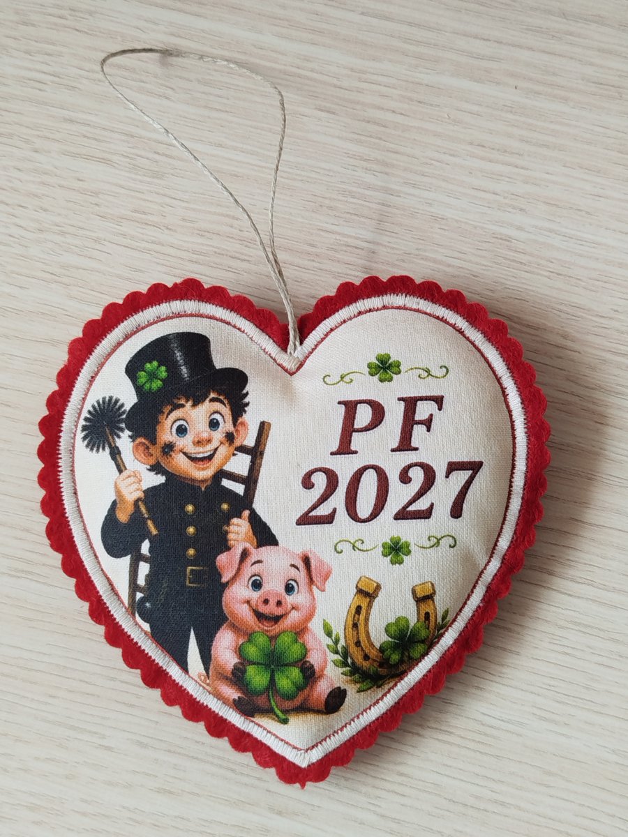 Látkové srdíčko PF 2027