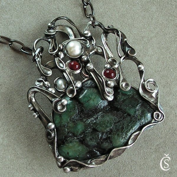 Poklady Jeskynních skřítků - Smaragd, Granát,