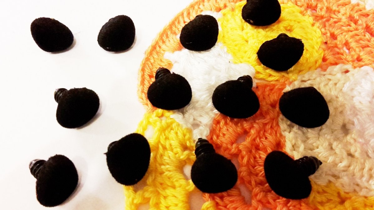 nos černý semiš2 15mm  NOS15