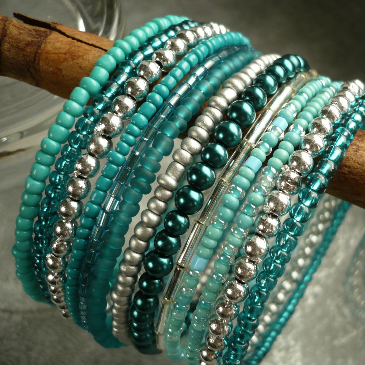 Tyrkys ve stříbře