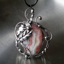 Náhrdelník Niam  (achát)