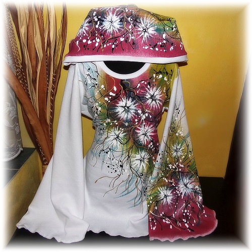 Tunika malovaná,M,L,XL,XXL