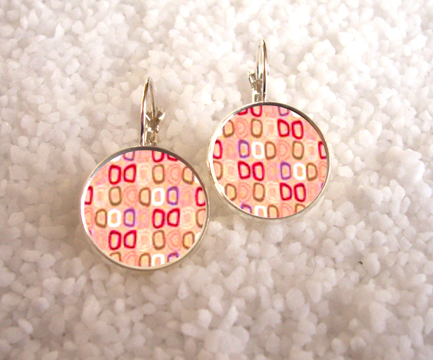 Náušnice z pryskyřice