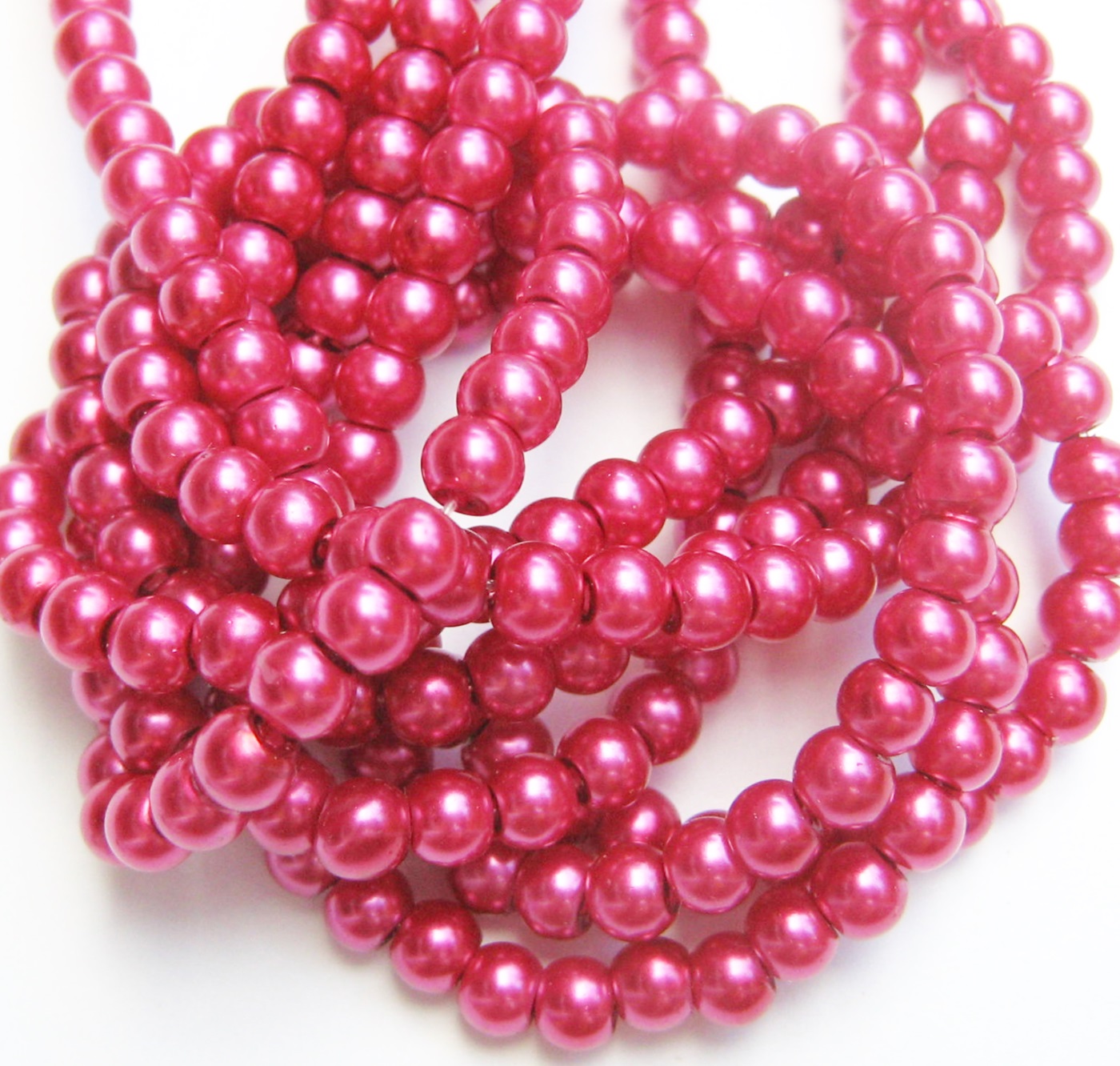 Korálky 4 mm - 40 ks