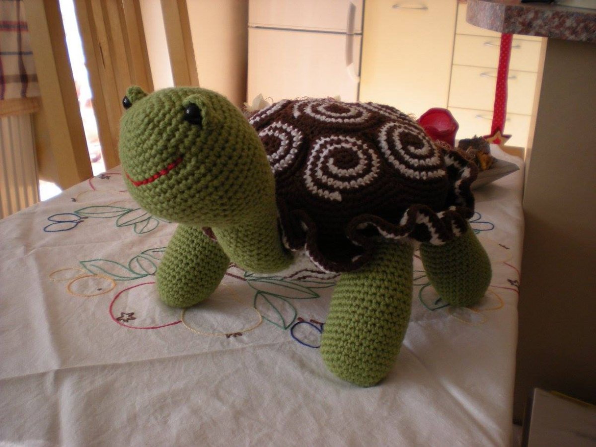 Želvička háčkovaná