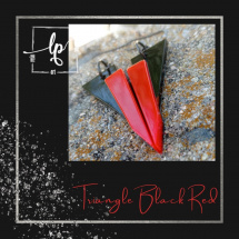 Triangle Black Red