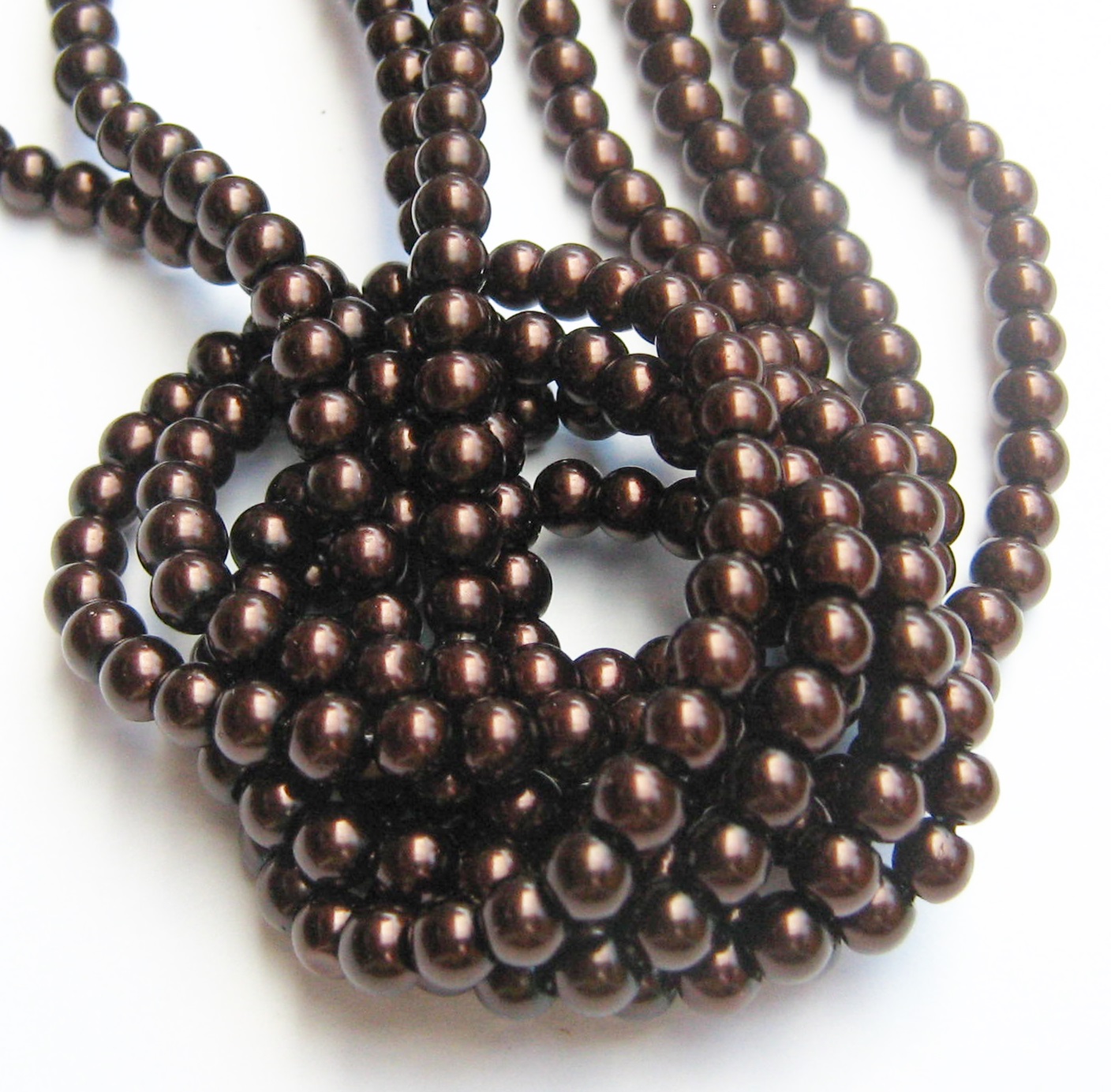 Korálky 4 mm - 40 ks