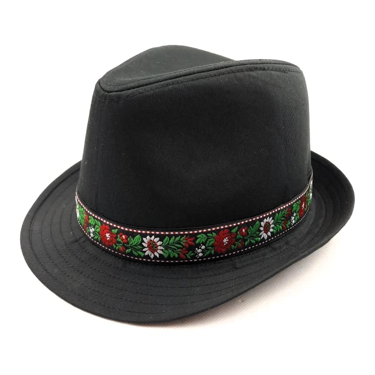 Pánsky Klobúk s Folklórnou stuhou 