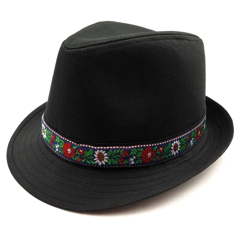 Pánsky Klobúk s Folklórnou stuhou 