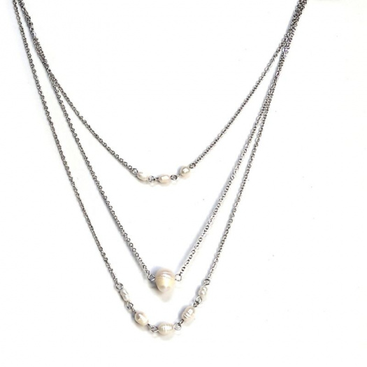 Nerez - Třířadý Luxurious Pearl