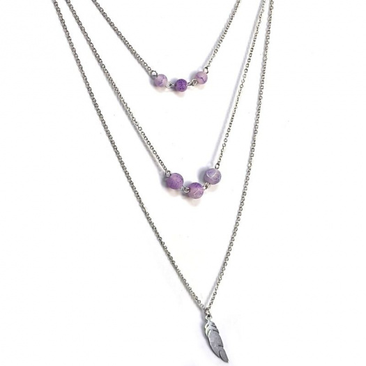 Nerez - Třířadý Luxurious Violet