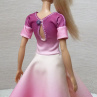 Růžové šatičky pro Barbie