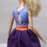 Barevné šatičky pro Barbie