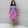 Barevné šatičky pro Barbie