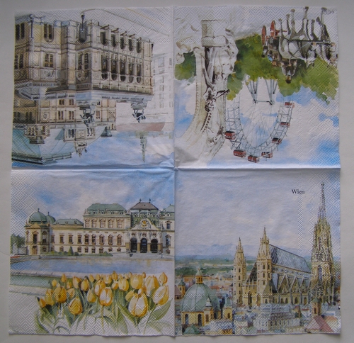 Ubrousek pro tvoření - 33 x 33 cm - M17