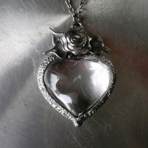 Náhrdelník Flora  (křišťál)