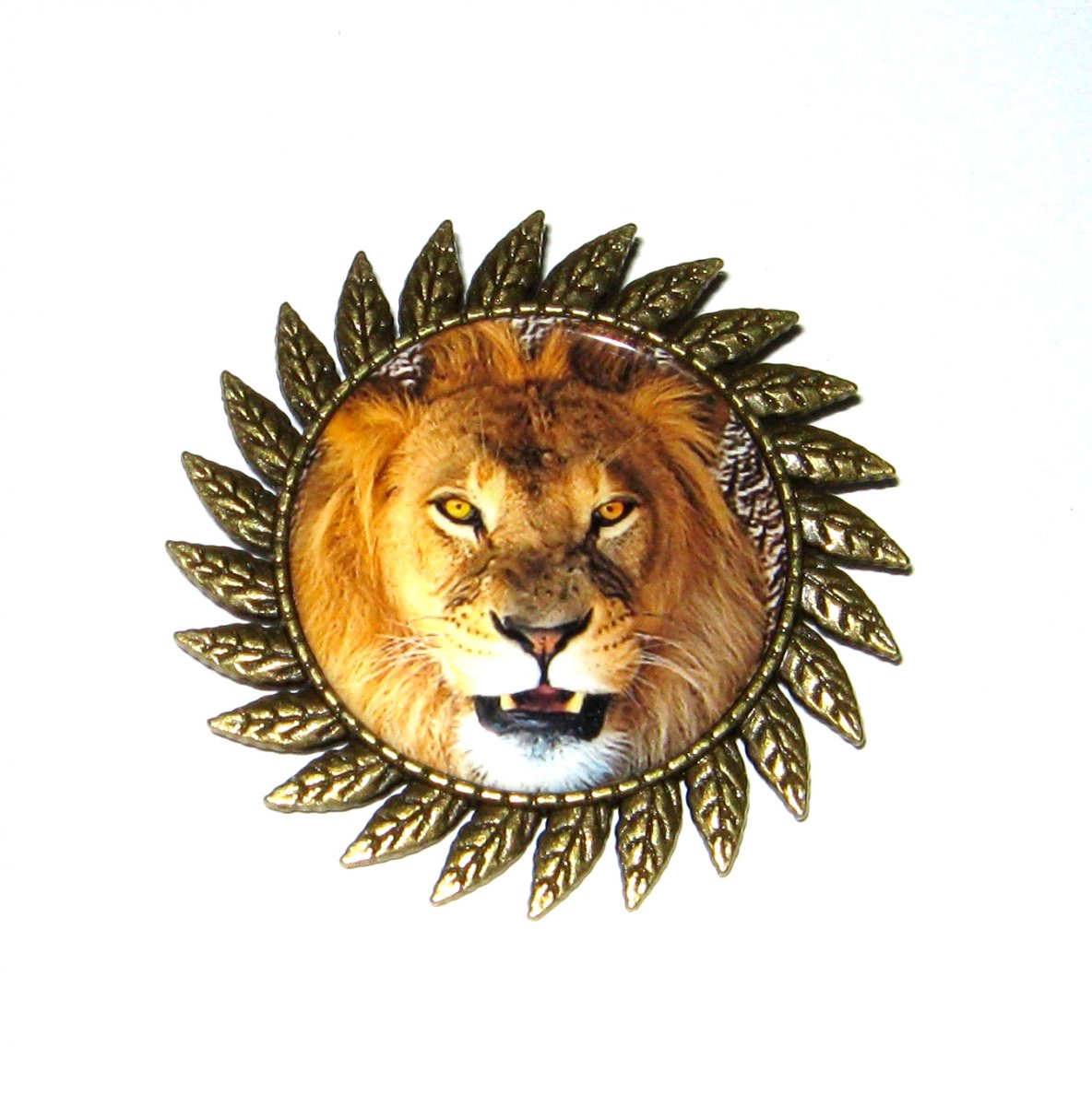 Brož pro ohnivou lvici.