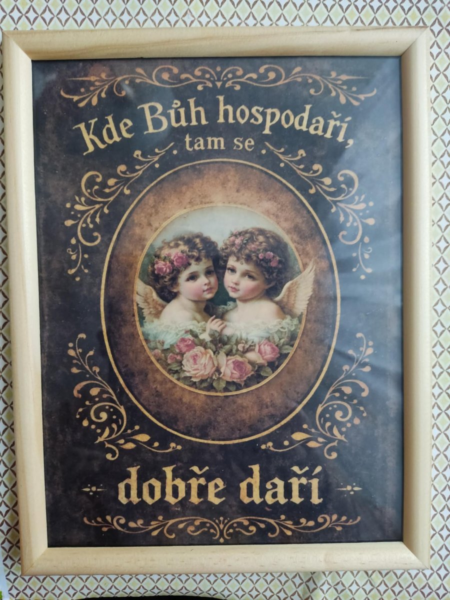 Domácí požehnání andílek